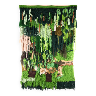 Large tapestry “living wall”