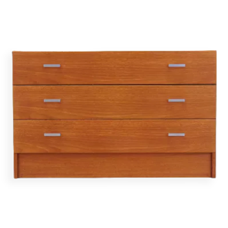 Teak chest of drawers, 1990s, Danish design, production: Denmark