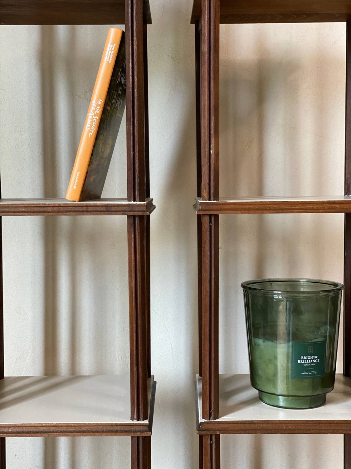 Solid wood bookcase / shelves