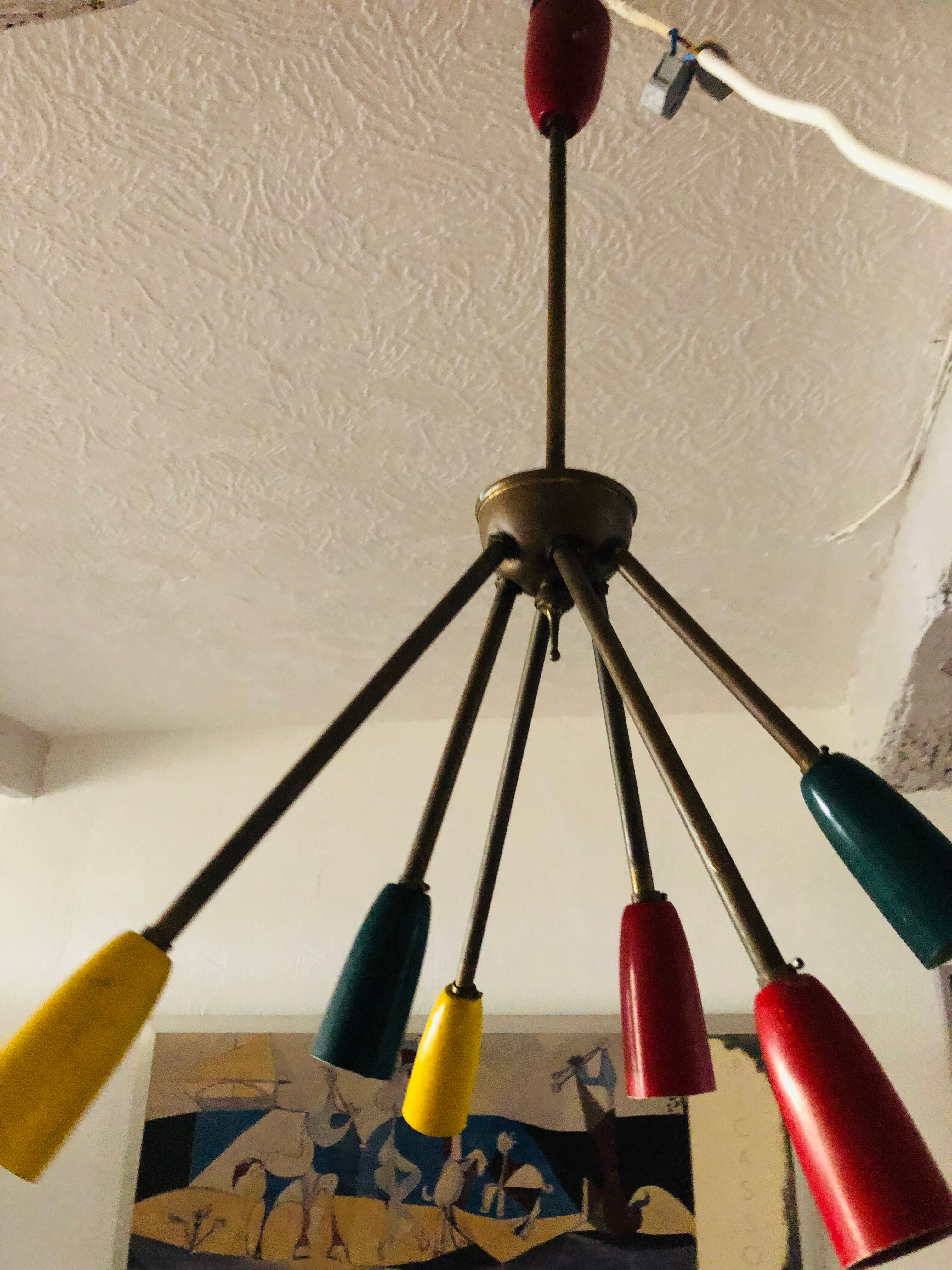 Suspension Sputnik 6 arms go 50-60s