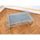 Marble and glass coffee table, Italy 1970s