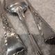 5 tablespoons 800 silver Swiss goldsmith Jezler model Muguet