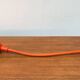 Vintage Italian Space Age Hebi table lamp by Isao Hosoe for Valenti Luce, 1970s.