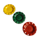 Lot of 3 St Clement ashtrays