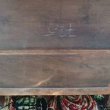 Empire walnut burl secretary