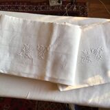 Nappe et ses 6 serviettes en lin