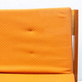 Mid century folding sofabed, 1960´s, Czechoslovakia