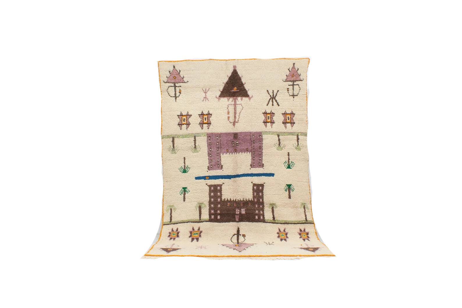 Berber rug, moroccan rugs and crafts 243 x 146 cm
