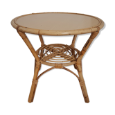 Rattan coffee table