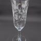 Lot of 6 mismatched champagne flutes
