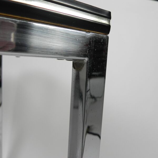 Table basse en formica et métal chromé, 1960s