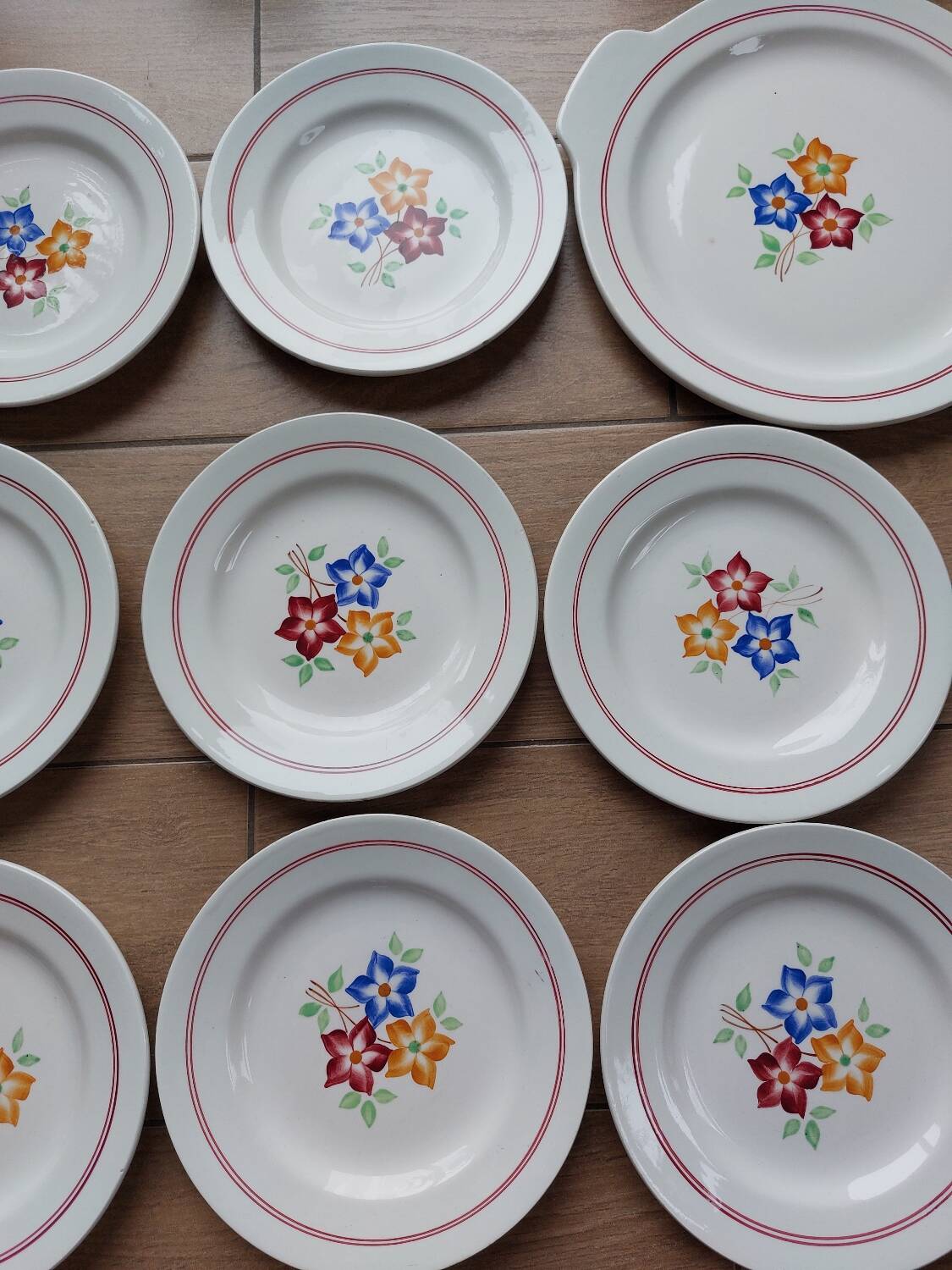 MDL dessert service, plates and dish