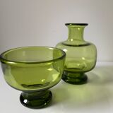 Pair of 1960’s danish glass by Per Lutken