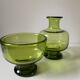 Pair of 1960’s danish glass by Per Lutken