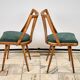 Set of Four Oak Chairs by Antonín Šuman, 1960s, Czechoslovakia
