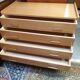 Commode scandinave vintage pieds compas
