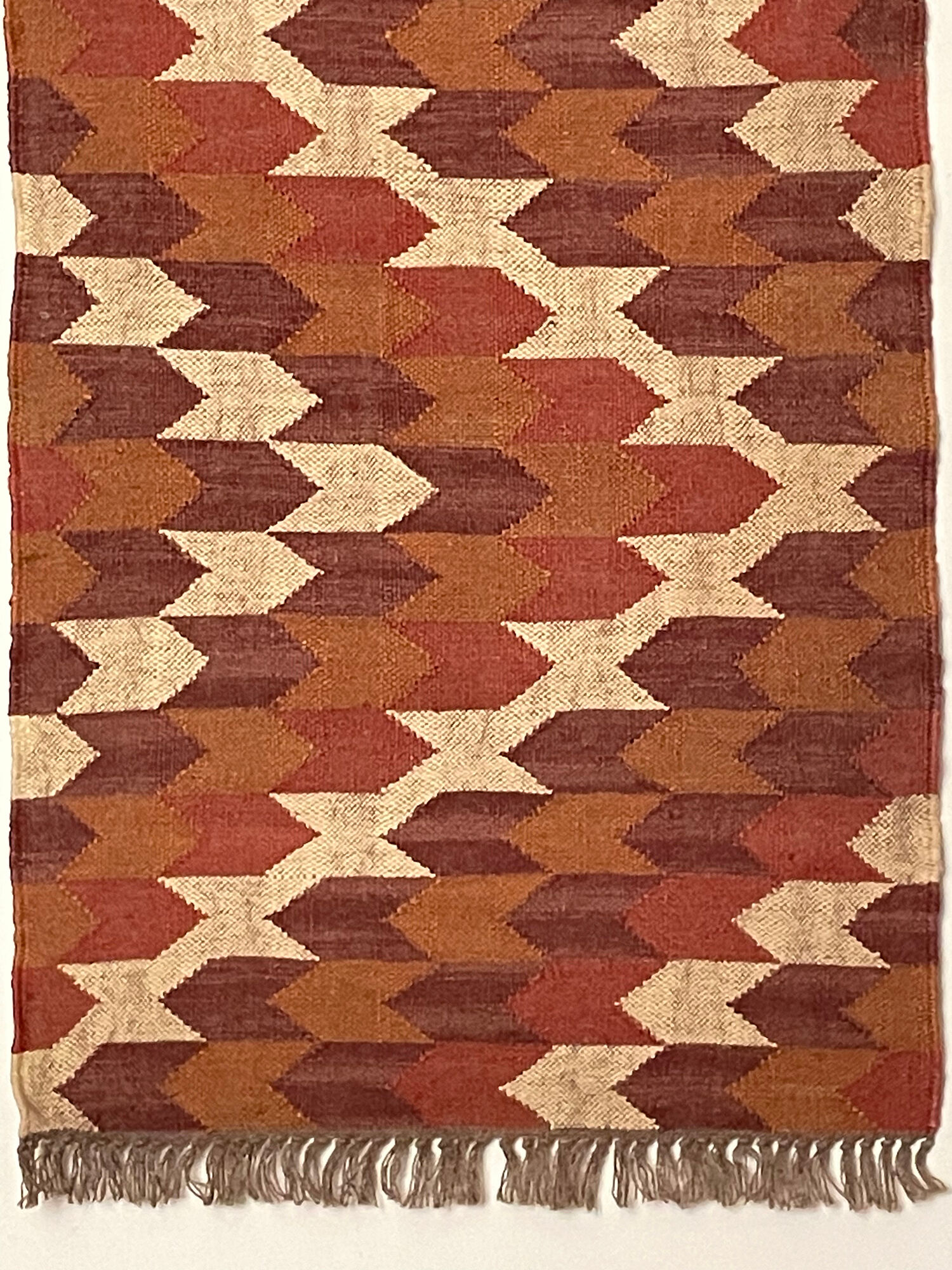 2.5 x 4 jute handwoven kilim runner carpet, rug, 75 x 120 cm