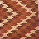 2.5 x 4 jute handwoven kilim runner carpet, rug, 75 x 120 cm