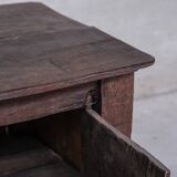 Antique Primitive Wooden Side Cabinet or Console