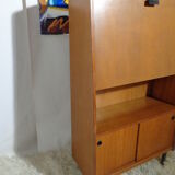 Vintage secretary of the 60s light wood