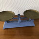 Old scale Force 5 kilos Roberval blue