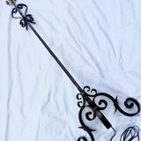 Lampadaire fer forgé vintage 1950