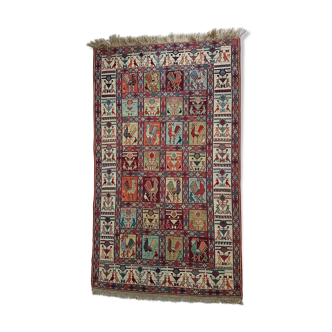 Kilim turc fait main en laine, manufacture Ararat - 206 x 126cm