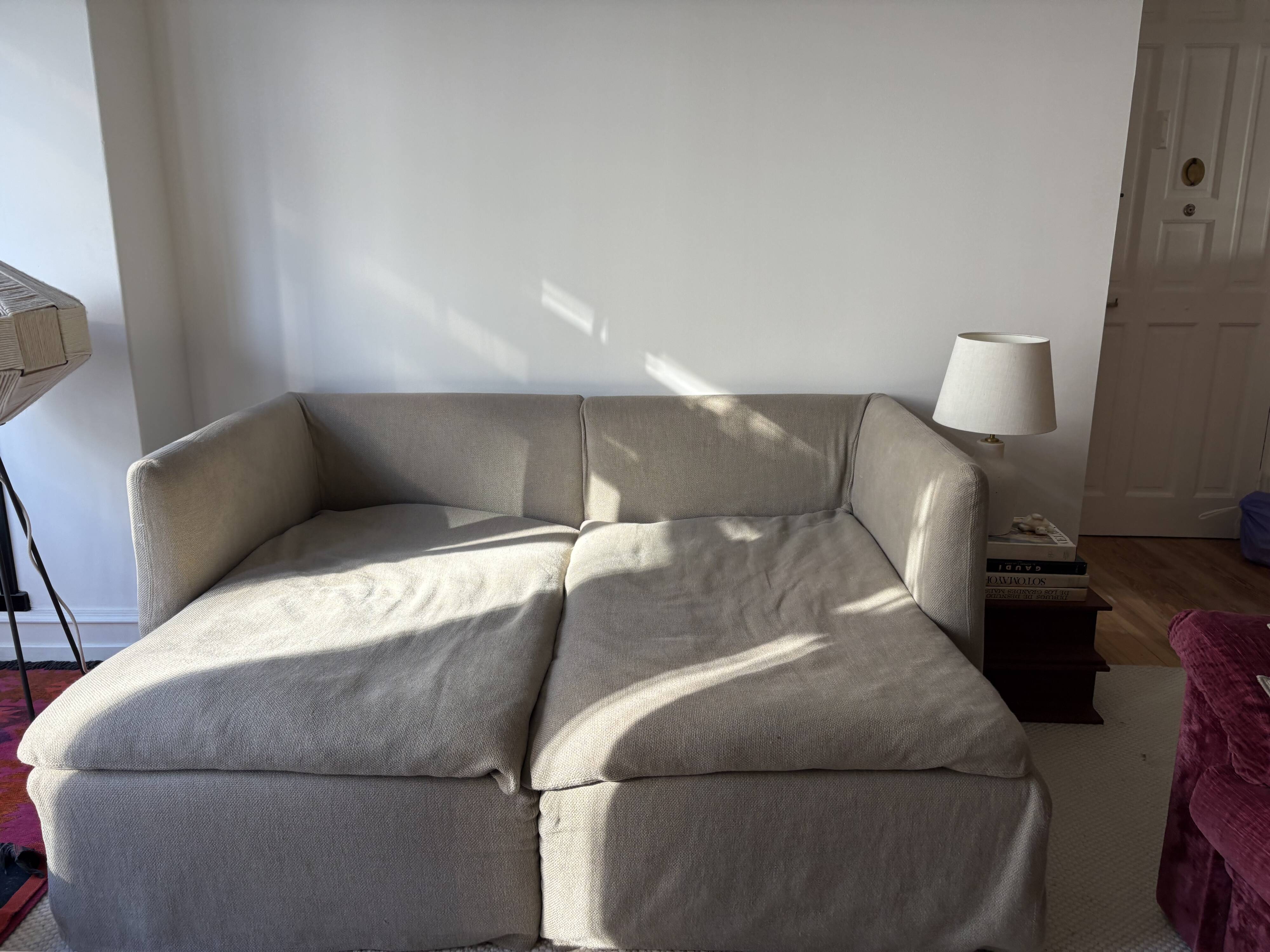 Boho Modular Sofa-Linen Formentera Holiday Home