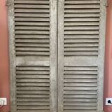 Pair of antique shutters