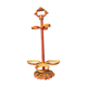 Brass pipe holder
