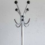 Bauhaus Czechoslovak Chrome Coat Rack by Hynek Gottwald, 1930s