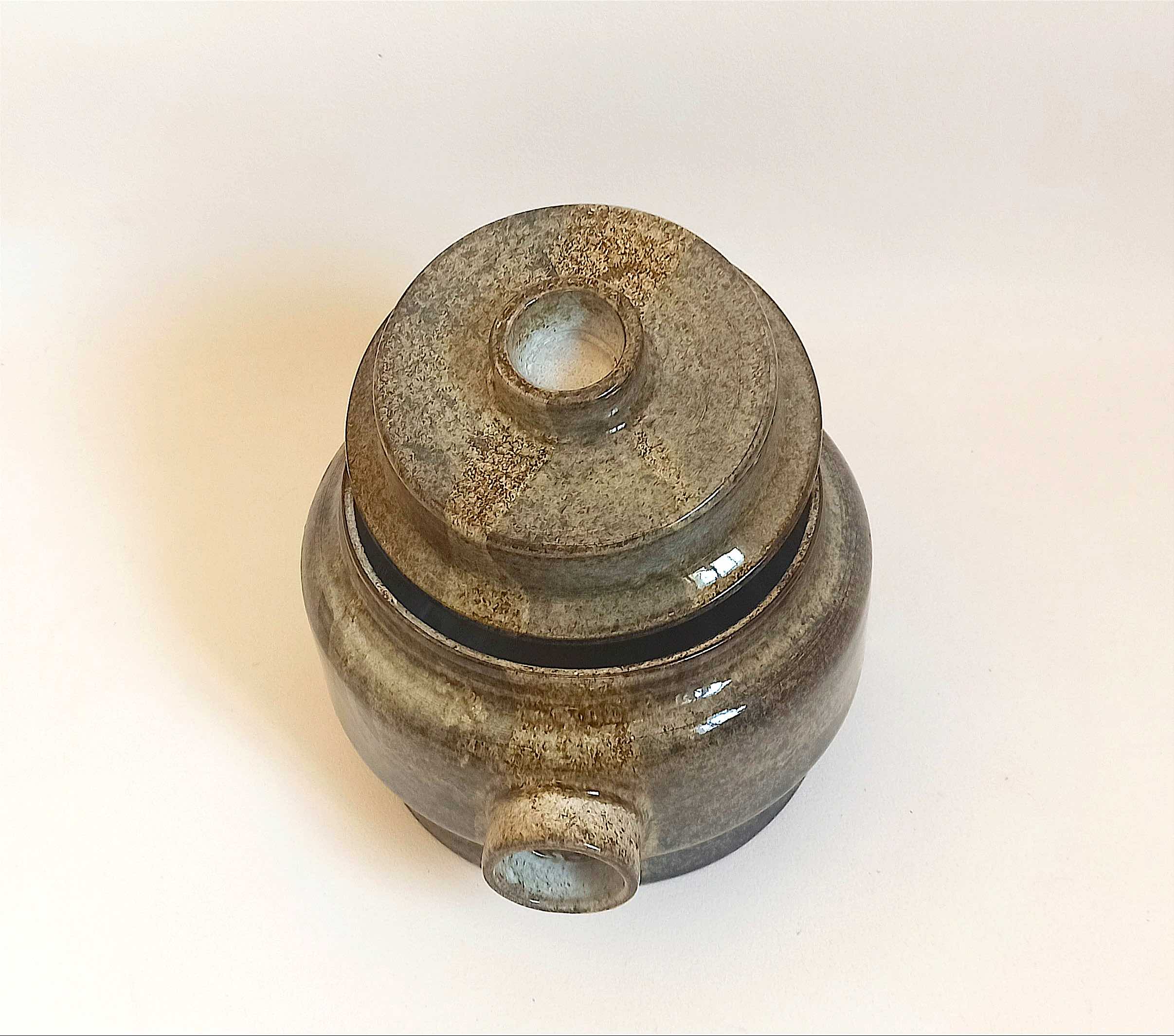 Ceramic biscuit tin 70s