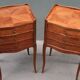 Pair of Louis XV style bedside tables