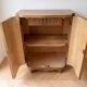 Pair of Art Deco bedside tables in walnut