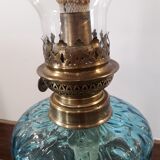 Blue kerosene lamp