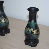 Chinese lacquer vase