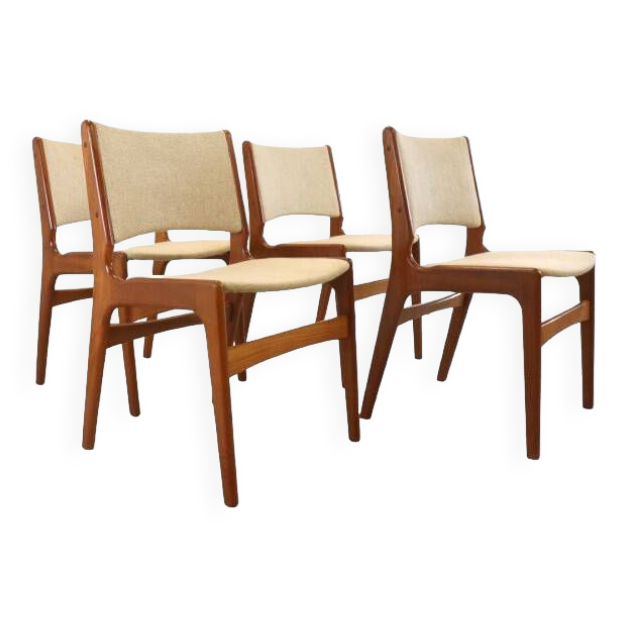 Set of 4 Erik Buch 'Aastrup' Chairs
