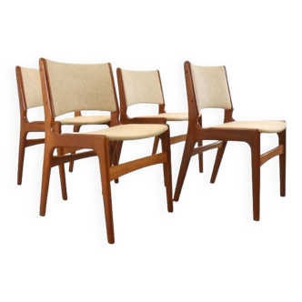 Set de 4 Chaises Erik Buch 'Aastrup'