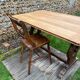 Table de bistrot anglaise ancienne