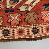 Caucasian Adler, Eagle Kazak Rug 190x113 cm vintage tribal carpet