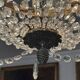 Lustre à pampilles de Style Empire