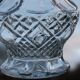 Élégante carafe en verre ciselé – style classique et raffiné