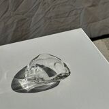 Small triangular glass ashtray France Reims