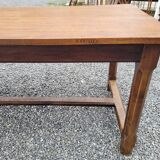 Old farmhouse table in solid oak 200×80cms