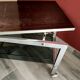 Table basse chromée vintage