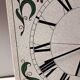 Vintage wall clock - JAZ - metal - 1960-70