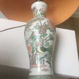 Ancient Chinese lamp with its day offal