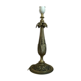 Pied de lampe en bronze