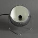 1970 lamp in chrome metal with tubular base