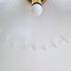 Vintage Glass & Brass Handkerchief Pendant Lamp from Peill & Putzler, 1960s